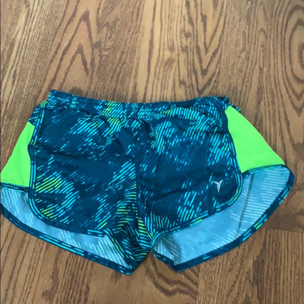 colorful running shorts
